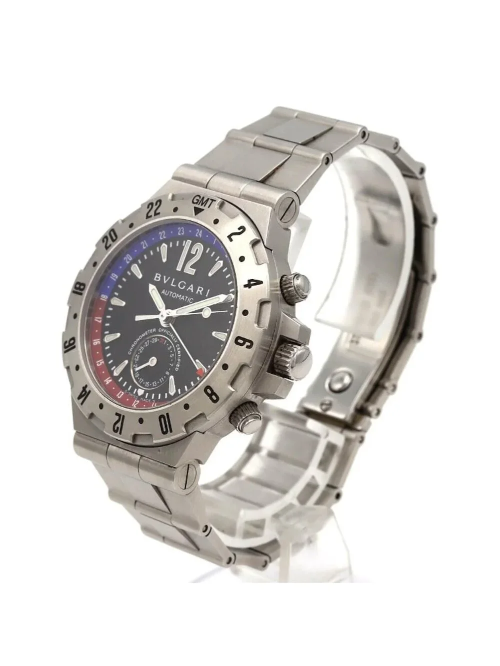 Bvlgari Diagono Professional GMT SS Automatic Watch
